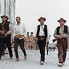 William Holden, Ernest Borgnine, Ben Johnson, and Warren Oates in The Wild Bunch (1969)