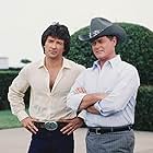 Patrick Duffy and Larry Hagman in Dallas (1978)