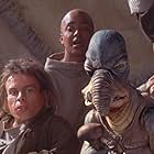 Warwick Davis, Jerome St. John Blake, and Andy Secombe in Star Wars: Episode I - The Phantom Menace (1999)