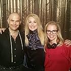 Tom on set of "All I Wish" with Sharon Stone and writer/director Susan Walter