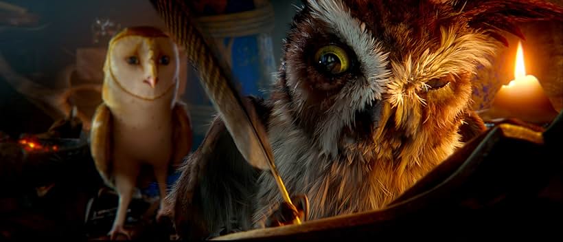 Geoffrey Rush and Jim Sturgess in Legend of the Guardians: The Owls of Ga'Hoole (2010)