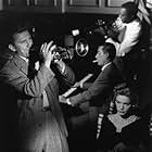 Lauren Bacall with Kirk Douglas and Hoagy Carmichael in "Young Man with a Horn"