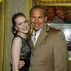 Kevin Costner and Evan Rachel Wood at an event for The Upside of Anger (2005)