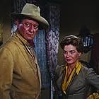 John Wayne and Angie Dickinson in Rio Bravo (1959)