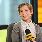 Jacob Tremblay at an event for The Predator (2018)