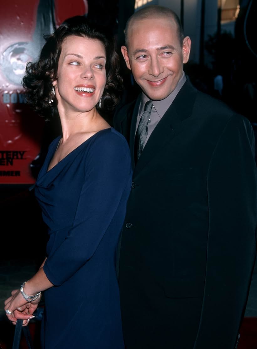 Debi Mazar and Paul Reubens at an event for Mystery Men (1999)