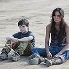 Sarah Wayne Callies and Chandler Riggs in The Walking Dead (2010)