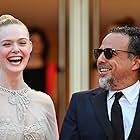 Alejandro G. Iñárritu and Elle Fanning at an event for Cannes Film Festival (1952)