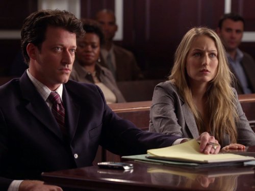 Leelee Sobieski and Bryan Brendle in Drop Dead Diva (2009)