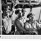 John Wayne, Tod Andrews, Burgess Meredith, and Tom Tryon in In Harm's Way (1965)