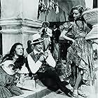 Gene Kelly, Mary Jo Ellis, Ellen Ross, and Walter Slezak in The Pirate (1948)