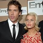 Jessica Simpson and Dane Cook at an event for Employee of the Month (2006)
