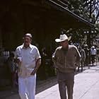 John Wayne and Howard Hawks in Rio Lobo (1970)