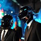 Thomas Bangalter, Guy-Manuel De Homem-Christo, and Daft Punk at an event for Tron: Legacy (2010)