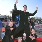 Kevin Baldes, A. Jay Popoff, Jeremy Popoff, Allen Shellenberger, and Lit at an event for Titan A.E. (2000)