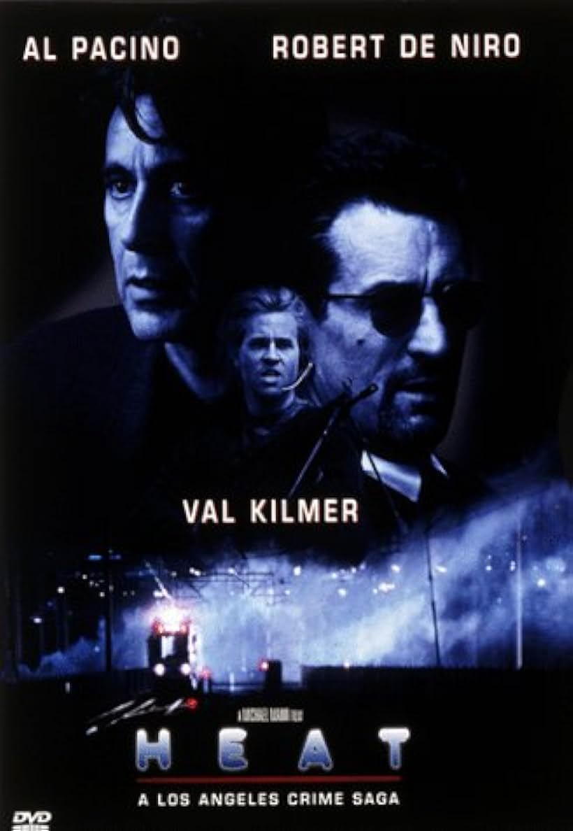 Robert De Niro, Val Kilmer, and Al Pacino in Heat (1995)