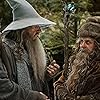 Ian McKellen and Sylvester McCoy in The Hobbit: An Unexpected Journey (2012)