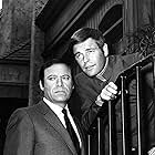 Robert Wagner and Malachi Throne at an event for It Takes a Thief (1968)