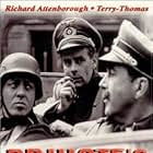 Richard Attenborough, Ian Carmichael, and Dennis Price in Private's Progress (1956)