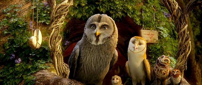 Anthony LaPaglia, Jim Sturgess, David Wenham, Emily Barclay, and Adrienne DeFaria in Legend of the Guardians: The Owls of Ga'Hoole (2010)