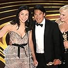 Shannon Dill, Elizabeth Chai Vasarhelyi, and Jimmy Chin at an event for The Oscars (2019)