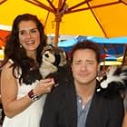 Brooke Shields and Brendan Fraser at an event for Furry Vengeance (2010)
