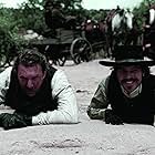 Kevin Costner and Dennis Quaid in Wyatt Earp (1994)
