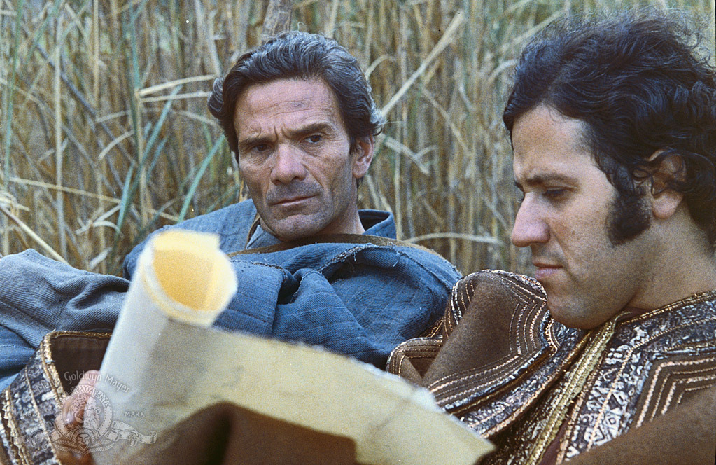 Pier Paolo Pasolini and Giacomo Rizzo in The Decameron (1971)