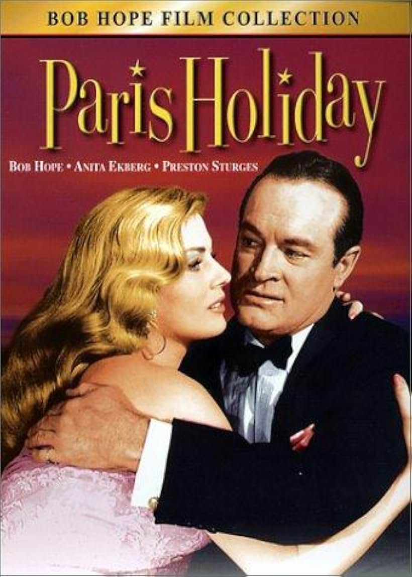 Anita Ekberg and Bob Hope in Paris Holiday (1958)