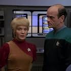 Jennifer Lien and Robert Picardo in Star Trek: Voyager (1995)