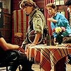 Corey Feldman, Corey Haim, Jason Patric, and Jamison Newlander in The Lost Boys (1987)