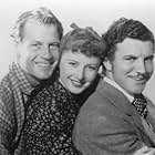 Barbara Stanwyck, Joel McCrea, and Robert Preston in Union Pacific (1939)