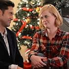 Abigail Hawk and David O'Donnell in A Christmas in Vermont (2016)