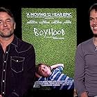 Richard Linklater and Ellar Coltrane in IMDb: What to Watch (2013)