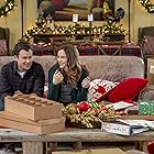 Danielle Panabaker and Matt Long in Christmas Joy (2018)