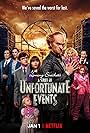 Neil Patrick Harris, Tony Hale, Lucy Punch, Patrick Warburton, Allison Williams, Malina Pauli Weissman, Kitana Turnbull, Louis Hynes, and Presley Smith in A Series of Unfortunate Events (2017)