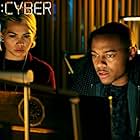 Shad Moss and Hayley Kiyoko in CSI: Cyber (2015)