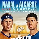 Carlos Alcaraz and Rafael Nadal in The Netflix Slam (2024)