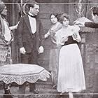 Robert Ellis, Ethel Clifton, Marguerite Courtot, Robert Paton Gibbs, and Tom Moore in The Secret Room (1915)