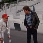 David Hasselhoff and Eddie Firestone in Knight Rider (1982)