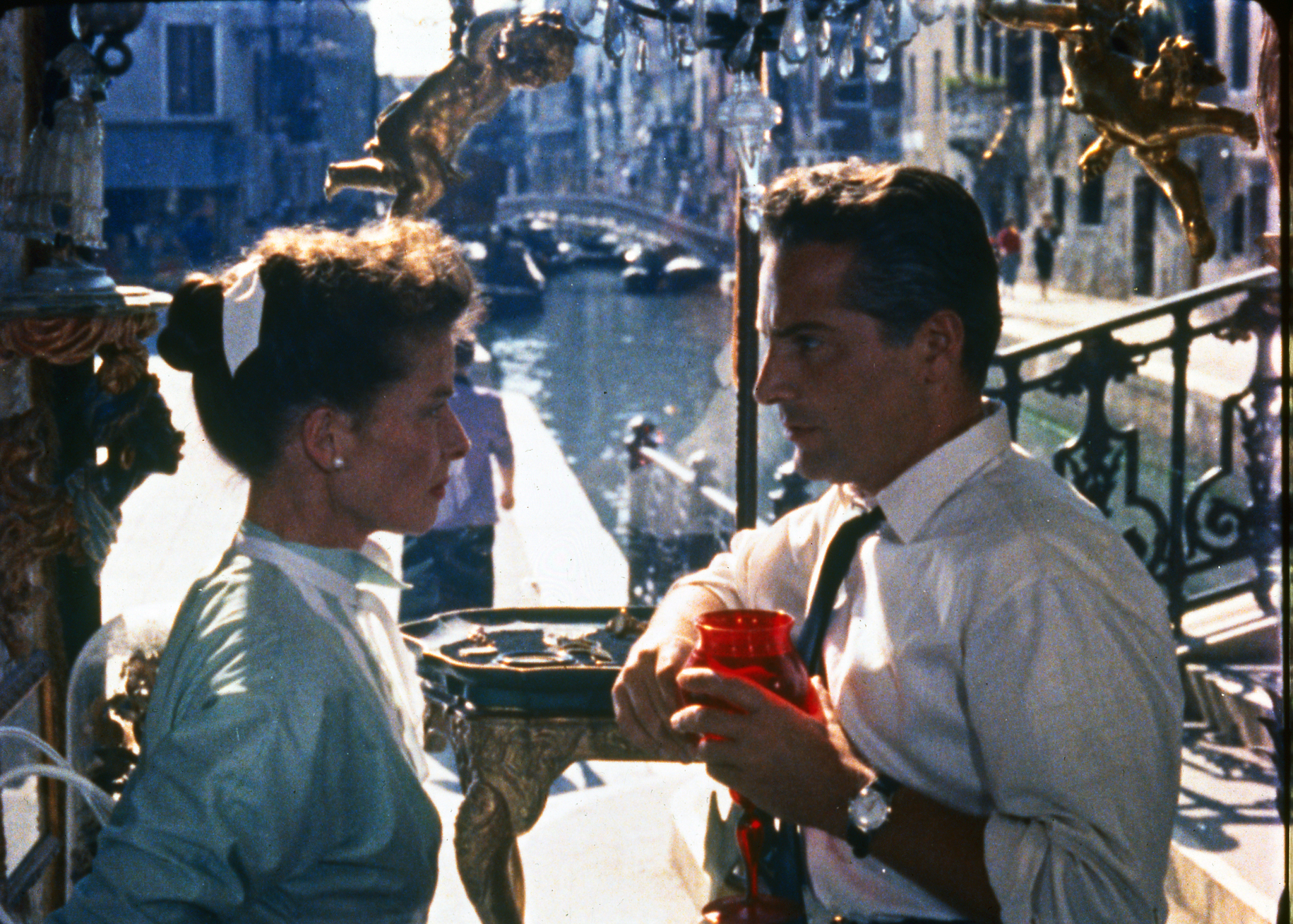 Katharine Hepburn and Rossano Brazzi in Summertime (1955)