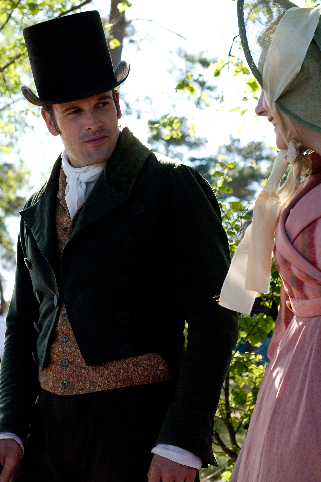 Jonny Lee Miller and Romola Garai in Emma (2009)