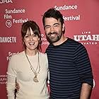 Ron Livingston and Rosemarie DeWitt at an event for Digging for Fire (2015)