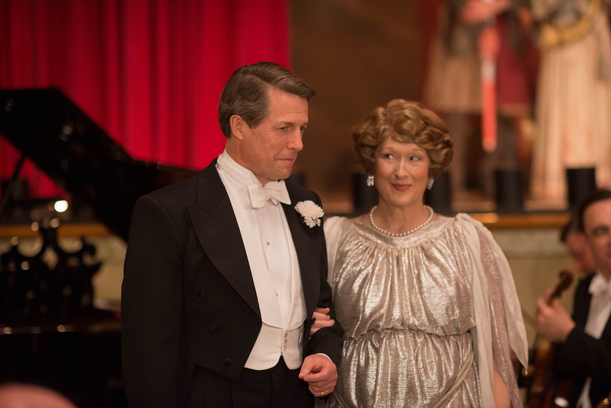 Hugh Grant and Meryl Streep in Florence Foster Jenkins (2016)