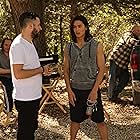 Q'orianka Kilcher, Jon Proudstar, Booboo Stewart, and Brent Ryan Green in Running Deer (2013)