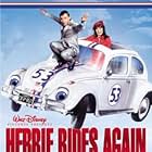 Ken Berry and Stefanie Powers in Herbie Rides Again (1974)