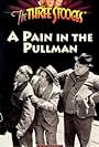 Moe Howard, Larry Fine, and Curly Howard in A Pain in the Pullman (1936)