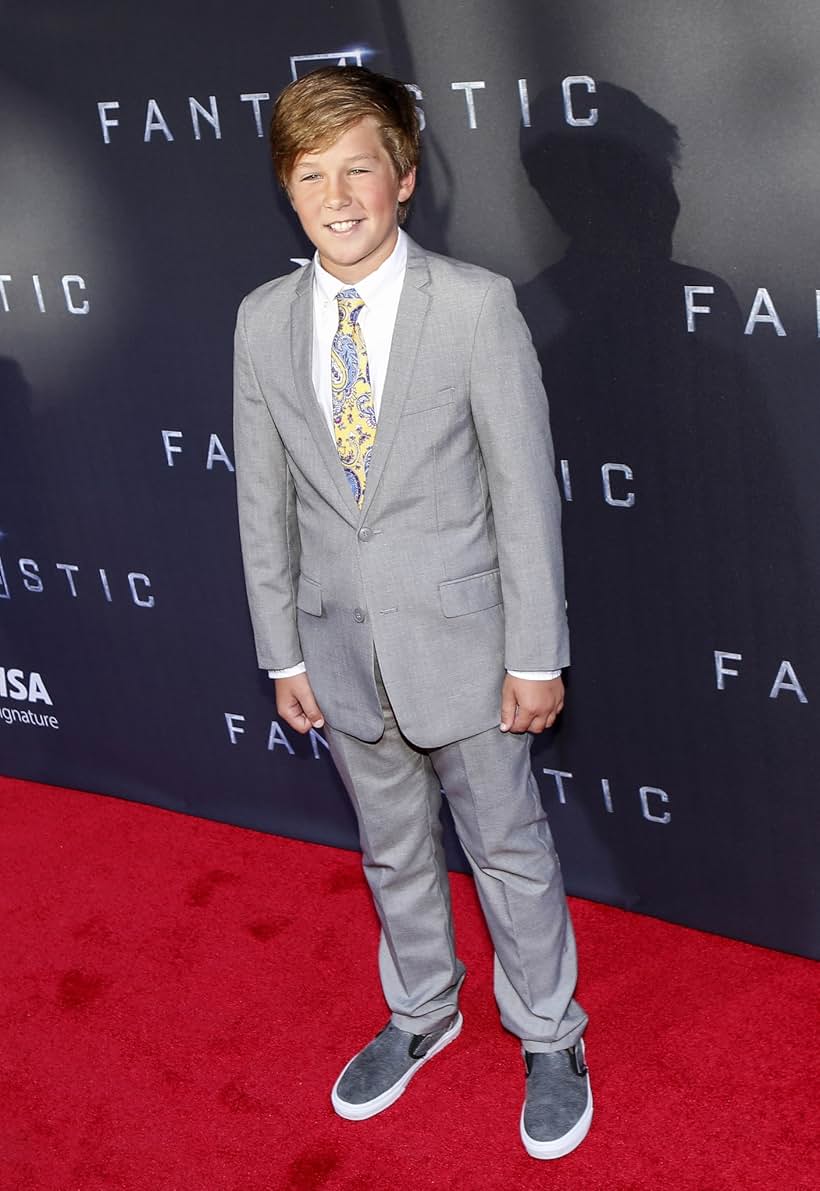 Owen Judge at an event for Fantastic Four (2015)