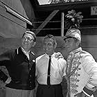 Morton DaCosta, Robert Preston, and Meredith Willson in The Music Man (1962)