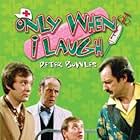 James Bolam, Peter Bowles, Christopher Strauli, and Richard Wilson in Only When I Laugh (1979)